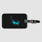 Étiquette À Bagage Skier, Ski, Japonais (Devant Horizontal)