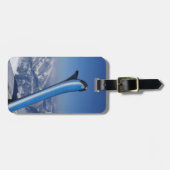 Étiquette À Bagage Skis de repos (Devant horizontal)