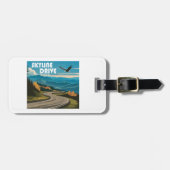 Étiquette À Bagage Skyline Drive Virginia Eagle (Devant horizontal)