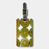 Étiquette À Bagage Slices Kiwi (Devant Vertical)
