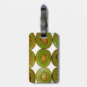 Étiquette À Bagage Slices Kiwi (Dos Vertical)