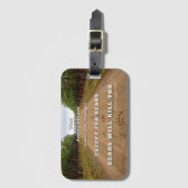 Étiquette À Bagage SlipperyJoe's bears will kill you paw prints press (Devant Vertical)