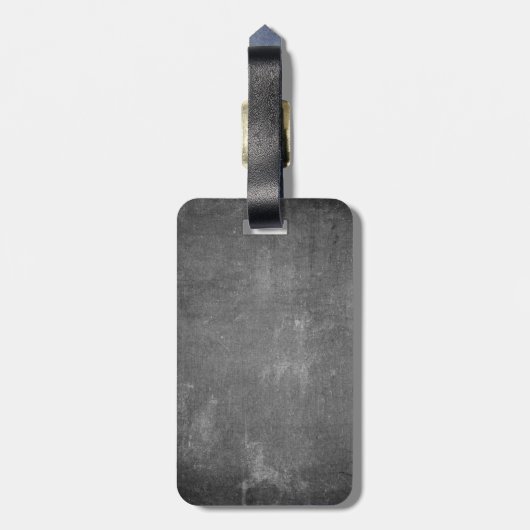 Étiquette À Bagage SlipperyJoe's I Like Boys sale tableau noir (Dos Vertical)