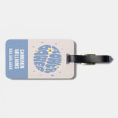 Étiquette À Bagage Slogan d'alimentation des fleurs (Dos horizontal)