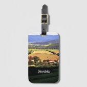 Étiquette À Bagage Slovakia scenic landscape (Devant Vertical)