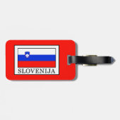 Étiquette À Bagage Slovija (Dos horizontal)