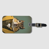 Étiquette À Bagage Smart Chipmunk (Devant Horizontal)