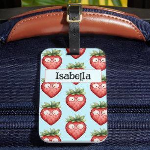 Étiquette À Bagage Smart Fraise
