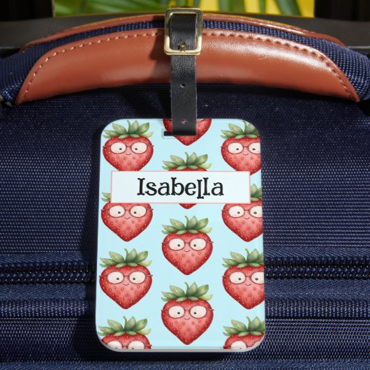 Étiquette À Bagage Smart Fraise (Insitu Rectoal 2)