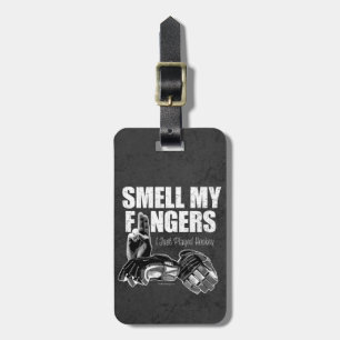 Étiquette À Bagage Smell My Fingers (hockey)
