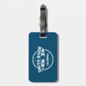 Étiquette À Bagage Smith River California Kayak (Dos Vertical)