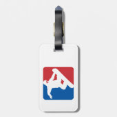 Étiquette À Bagage Snowboard All Star (Dos Vertical)