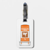 Étiquette À Bagage Snowmobiling Is My Drug (Dos Vertical)