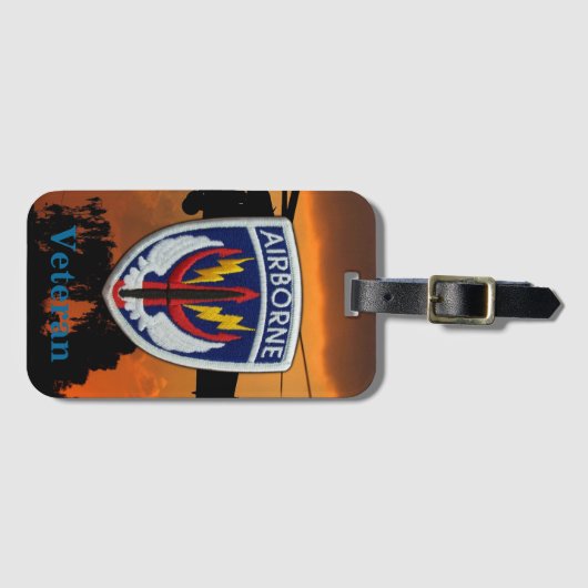 Étiquette À Bagage SOCCENT USCENTCO Special ops central vets patch (Devant Horizontal)