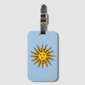 Étiquette À Bagage Sol de Mayo - URUGUAY (Devant Vertical)