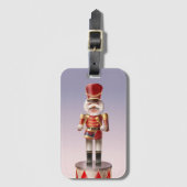 Étiquette À Bagage Soldat de chien Nutcracker (Devant Vertical)