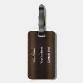 Étiquette À Bagage Sommes-nous là encore ? (Dos Vertical)