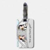 Étiquette À Bagage Sommes-nous là encore ? Étiquette de bagage (Dos Vertical)