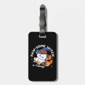 Étiquette À Bagage Sorcière à mâcher en entraînement - Chien d'Hallow (Dos Vertical)