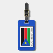 Étiquette À Bagage Soudan du Sud (Devant Vertical)