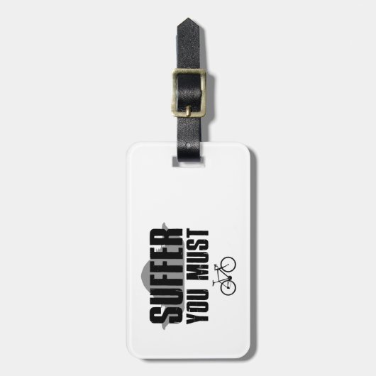 Étiquette À Bagage Souffrez-vous (Devant Vertical)