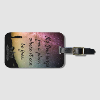Étiquette À Bagage Soul Free Acrylic Luggage Tag