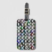 Étiquette À Bagage Sourires (Devant Vertical)