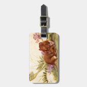 Étiquette À Bagage souris (Devant Vertical)