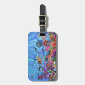 Étiquette À Bagage Sous la mer (Devant Vertical)