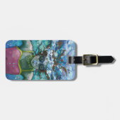 Étiquette À Bagage Sous la nage aquatique (Devant horizontal)