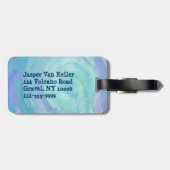 Étiquette À Bagage Sous la nage aquatique (Dos horizontal)