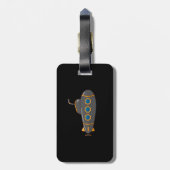 Étiquette À Bagage Sous-marin (Dos Vertical)