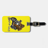 Étiquette À Bagage Soutenu pour être sauvage (Devant horizontal)