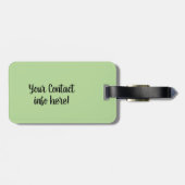 Étiquette À Bagage Soy Sauce Bouteille Paquet enfant Noël Père Noël (Dos horizontal)