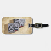 Étiquette À Bagage Soyez, Agissez, Faites (Devant horizontal)