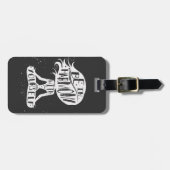 Étiquette À Bagage Soyez En Harmonie Avec Vous-Même (Devant horizontal)