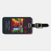 Étiquette À Bagage Soyez Fort, Soyez Courageux, Soyez Miraculeux (Devant horizontal)