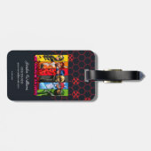 Étiquette À Bagage Soyez Fort, Soyez Courageux, Soyez Miraculeux (Dos horizontal)