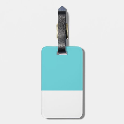 Étiquette À Bagage Soyez juste vous-même (Dos Vertical)