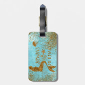 Étiquette À Bagage Soyez toujours une vision de sirène de parties (Dos Vertical)