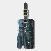 Étiquette À Bagage Soyouz au lancement (Devant Vertical)