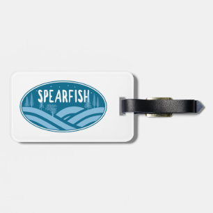 Étiquette À Bagage Spearfish Dakota du Sud Plein air
