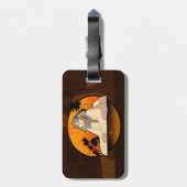 Étiquette À Bagage Sphinx (Dos Vertical)