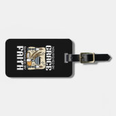 Étiquette À Bagage Spiritual Faith and Grace – Uplifting Christian (Devant horizontal)