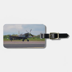 Étiquette À Bagage Spitfire après l'atterrissage