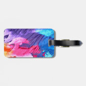 Étiquette À Bagage Splash (Dos horizontal)