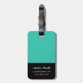 Étiquette À Bagage Splash II (Dos Vertical)