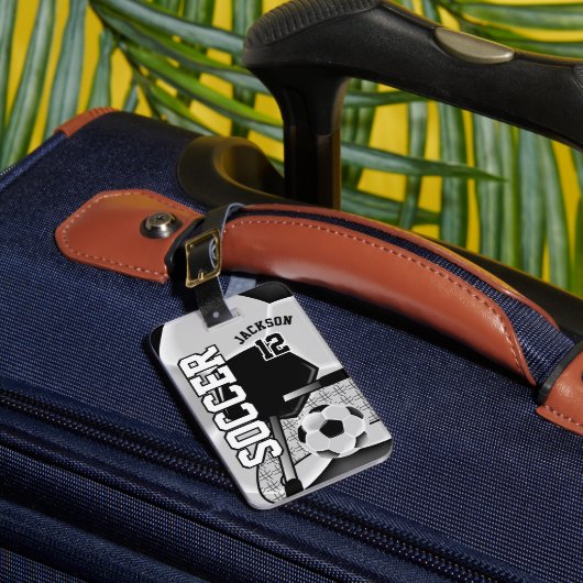 Étiquette À Bagage Sport Football | Texte do-it-yourself (Insitu Rectoal 1)