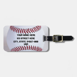 Étiquette À Bagage Sports de base-ball