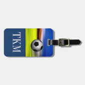 Étiquette À Bagage Sports - Football (Devant horizontal)